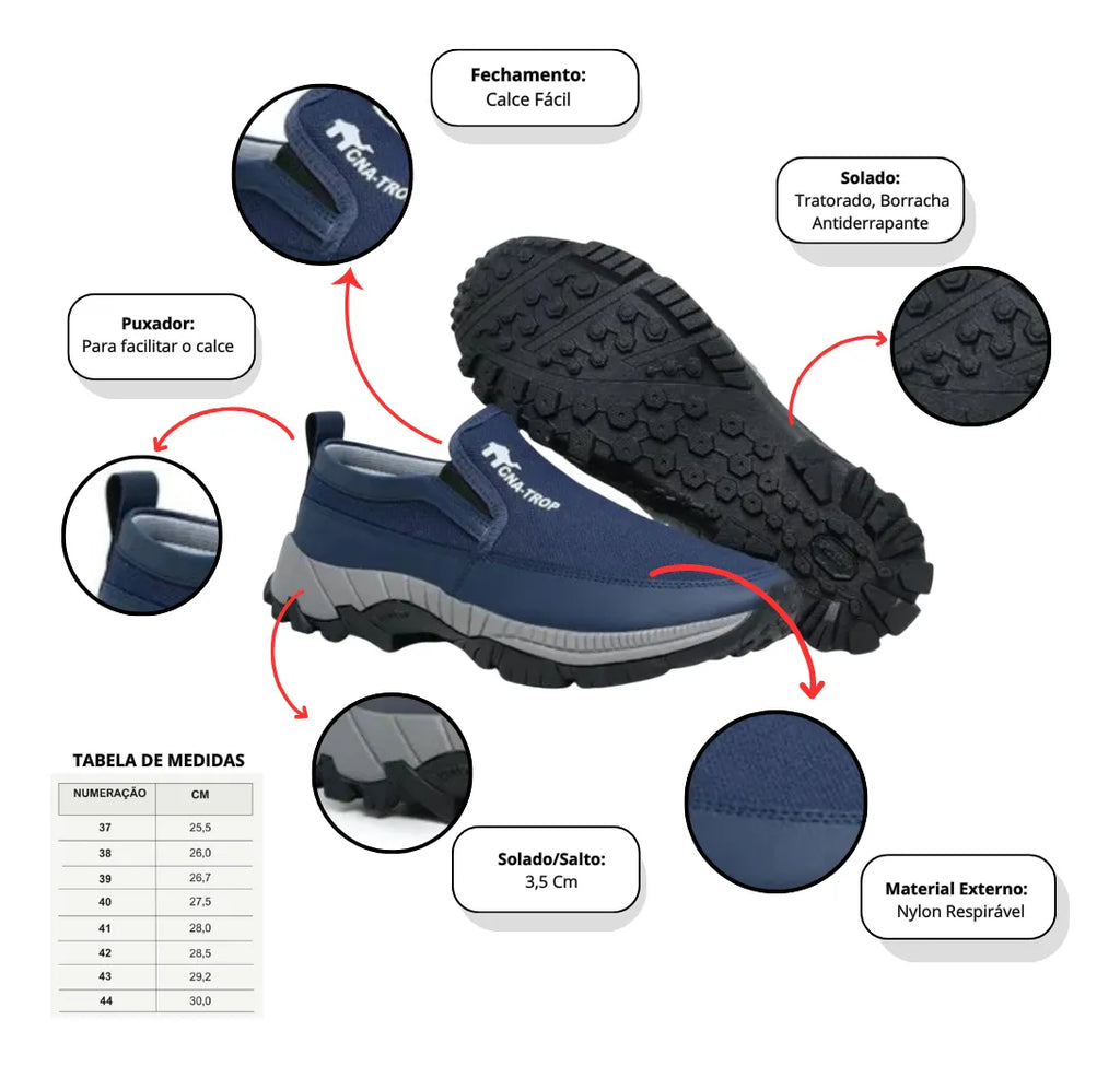 Zapatos Confort Titanium